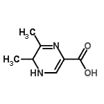 CAS#: 160532-43-4， 5,6-Dimethyl-4,5-Dihydro-2-Pyrazinecarboxylic Acid