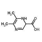 CAS#: 160532-44-5， 5,6-Dimethyl-1,2-Dihydro-2-Pyrazinecarboxylic Acid
