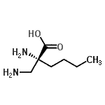 CAS#: 160557-07-3， 2-(Aminomethyl)-L-Norleucine