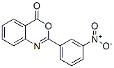 结构式 CAS# 16063-03-9, 2-(3-硝基苯基)-4H-3,1-苯并恶嗪-4-酮