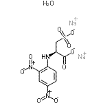 CAS#: 16068-14-7， Sodium (2R)-2-[(2,4-Dinitrophenyl)Amino]-3-Sulfonatopropanoate Hydrate (2:1:1)