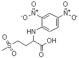 CAS#: 16068-18-1， 2-[(2,4-Dinitrophenyl)Amino]-4-(Methylsulfonyl)Butanoic Acid