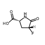 CAS#: 160705-72-6， (4R)-4-Fluoro-5-Oxo-D-Proline