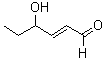 CAS 登录号：160708-91-8， (2E)-4-羟基-2-己烯醛