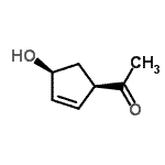 CAS#: 160733-40-4， 1-[(1R,4S)-4-Hydroxy-2-Cyclopenten-1-Yl]Ethanone