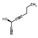 CAS#: 160754-12-1， (2S)-2-Hydroxyhept-3-Ynenitrile
