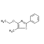 CAS#: 161012-98-2， 4-Ethoxy-5-Methyl-2-Phenyl-1,3-Thiazole