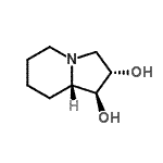 CAS#: 161024-43-7， (1S,2S,8aS)-Octahydro-1,2-Indolizinediol
