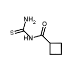CAS#: 161063-31-6， N-Carbamothioylcyclobutanecarboxamide