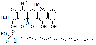 CAS#: 16110-21-7， Tetracycline Hexadecylsulfamate