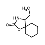 CAS#: 16112-45-1， 4-Ethyl-1-Oxa-3-Azaspiro[4.5]Decan-2-One