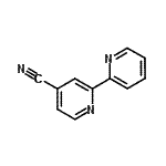 structure of CAS# 1613-71-4, 2,2'-Bipyridine-4-Carbonitrile;4-Cyano 2,2'-Dipyridyl