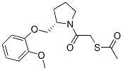 CAS#: 161364-88-1， S-[2-[(2S)-2-[(2-Methoxyphenoxy)Methyl]Pyrrolidin-1-Yl]-2-Oxoethyl] Ethanethioate