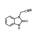 CAS#: 161469-09-6， (2-Oxo-2,3-Dihydro-1H-Benzimidazol-1-Yl)Acetonitrile
