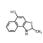 CAS#: 161519-39-7， 2-Methyl-1,2-Dihydronaphtho[1,2-d][1,3]Thiazol-5-Ol