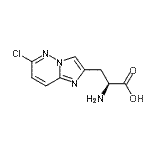 CAS#: 161553-18-0， (2S)-2-Amino-3-(6-Chloroimidazo[1,2-b]Pyridazin-2-Yl)Propanoic Acid