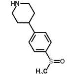 CAS#: 161610-00-0， 4-[4-(Methylsulfinyl)Phenyl]Piperidine