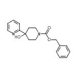 CAS 登录号：161610-16-8， 苄基4-羟基-4-(2-吡啶基)-1-哌啶羧酸酯