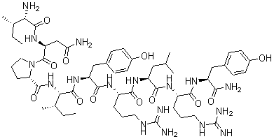 CAS#: 161650-01-7， L-Isoleucyl-L-Asparaginyl-L-Prolyl-L-Isoleucyl-L-Tyrosyl-L-Arginyl-L-Leucyl-L-Arginyl-L-Tyrosinamide