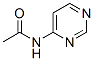 structure of CAS# 16166-22-6, N-Pyrimidin-4-Yl-Acetamide;N-(4-Pyrimidinyl)Acetamide;N-Pyrimidin-4-Ylethanamide;Nsc246063