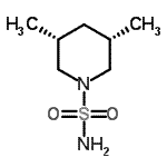 CAS#: 16168-25-5， (3R,5S)-3,5-Dimethyl-1-Piperidinesulfonamide