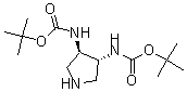 CAS#: 161723-00-8， (3R,4R)-3,4-Pyrrolidinediylbis-Carbamic Acid Bis(1,1-Dimethylethyl) Ester
