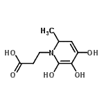 CAS#: 161728-63-8， 3-(4,5,6-Trihydroxy-2-Methyl-1(2H)-Pyridinyl)Propanoic Acid