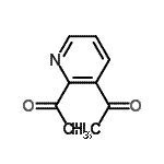 CAS#: 16174-40-6， 1,1'-(2,3-Pyridinediyl)Diethanone