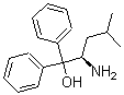 structure of CAS# 161832-74-2, alpha-[(1R)-1-Amino-3-Methylbutyl]-alpha-Phenyl-Benzenemethanol;(R)-(+)-2-AMINO-4-METHYL-1,1-DIPHENYL-1-PENTANOL, 98% (99% EE/HPLC);(R)-(+)-2-AMINO-4-METHYL-1,1-DIPHENYL-1-PENTANOL;(R)-(+)-2-AMINO-4-METHYL-1,1-DIPHENYLPENTAN-1-OL