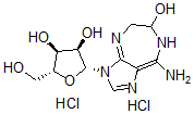 CAS#: 161975-91-3， (2R,3R,4S,5R)-2-(8-Amino-6-Hydroxy-6,7-Dihydro-5H-Imidazo[5,4-e][1,4]Diazepin-3-Yl)-5-(Hydroxymethyl)Oxolane-3,4-Diol Dihydrochloride