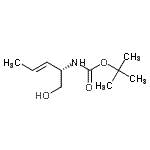 CAS#: 161977-65-7， 2-Methyl-2-Propanyl [(2S,3E)-1-Hydroxy-3-Penten-2-Yl]Carbamate