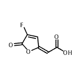CAS#: 161985-55-3， (2E)-(4-Fluoro-5-Oxo-2(5H)-Furanylidene)Acetic Acid