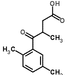 CAS#: 16206-39-6， 4-(2,5-Dimethylphenyl)-3-Methyl-4-Oxobutanoic Acid