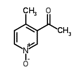CAS#: 162150-31-4， 1-(4-Methyl-1-Oxido-3-Pyridinyl)Ethanone
