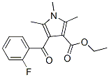 CAS 登录号:162152-09-2, 乙基4-(2-氟苯甲酰)-1,2,5-三甲基吡咯-3-羧酸酯