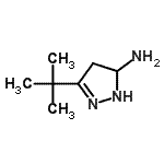 CAS#: 162208-35-7， 3-(2-Methyl-2-Propanyl)-4,5-Dihydro-1H-Pyrazol-5-Amine