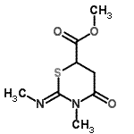 CAS#: 16238-42-9， Methyl (2Z)-3-Methyl-2-(Methylimino)-4-Oxo-1,3-Thiazinane-6-Carboxylate