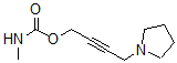 CAS#: 16253-32-0， 4-(1-Pyrrolidinyl)-2-Butynyl-N-Methylcarbamate