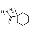 CAS#: 16256-16-9， 1-Aminocyclohexanecarbothioamide