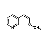 CAS#: 162706-25-4， 3-[(Z)-2-Methoxyvinyl]Pyridine