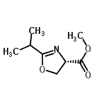 CAS#: 162739-76-6， Methyl (4S)-2-Isopropyl-4,5-Dihydro-1,3-Oxazole-4-Carboxylate