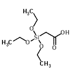CAS#: 162781-72-8， (Triethoxysilyl)Acetic Acid