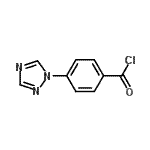 CAS#: 162848-17-1， 4-(1H-1,2,4-Triazol-1-Yl)Benzoyl Chloride