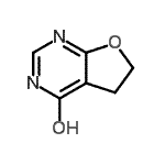 CAS#: 16285-50-0， 5,6-Dihydrofuro[2,3-d]Pyrimidin-4-Ol