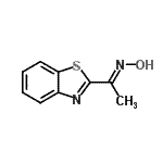 CAS#: 1629-79-4， (1E)-1-(1,3-Benzothiazol-2-Yl)-N-Hydroxyethanimine