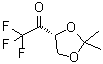 CAS#: 162932-23-2， 1-[(4R)-2,2-Dimethyl-1,3-Dioxolan-4-Yl]-2,2,2-Trifluoroethanone