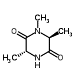 CAS#: 162990-28-5， (3R,6S)-1,3,6-Trimethyl-2,5-Piperazinedione