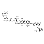 CAS#: 163062-28-0， Lithium Sodium 6,13-Dichloro-3,10-Bis{[2-({4-Fluoro-6-[(2-Sulfonatophenyl)Amino]-1,3,5-Triazin-2-Yl}Amino)Propyl]Amino}[1,4]Benzoxazino[2,3-b]Phenoxazine-4,11-Disulfonate (2:2:1)