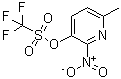 CAS#: 163083-48-5， 6-Methyl-2-Nitro-3-Pyridinyl Trifluoromethanesulfonate