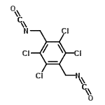 CAS#: 16325-38-5， 1,2,4,5-Tetrachloro-3,6-Bis(Isocyanatomethyl)Benzene